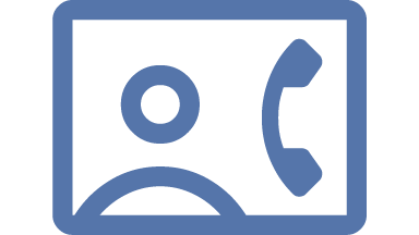 Person and phone on a screen 